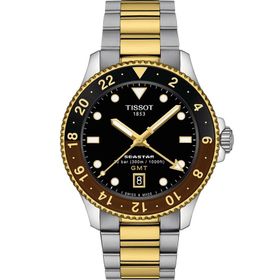 Tissot T1208522205100 Seastar 1000 Quartz GMT Erkek Kol Saati
