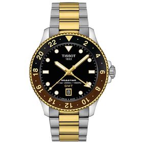 Tissot T1208522205100 Seastar 1000 Quartz GMT Erkek Kol Saati