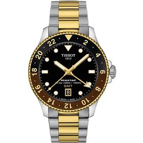 Tissot T1208522205100 Seastar 1000 Quartz GMT Erkek Kol Saati