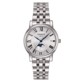 Tissot T122.223.11.033.00 Carson Premium Moonphase Kadın Kol Saati