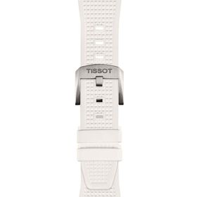 Tissot T852048463 Orijinal PRX 40 mm Beyaz Silikon Kayış