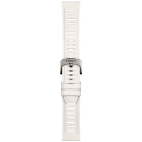 Tissot T852049245 21 mm Beyaz Silikon Kayış