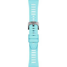 Tissot T852049329 21 mm XS Açık Mavi Silikon Kayış