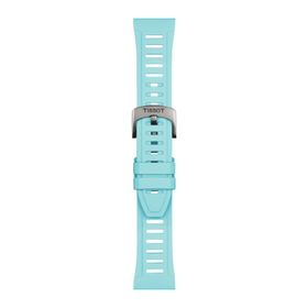 Tissot T852049329 21 mm XS Açık Mavi Silikon Kayış
