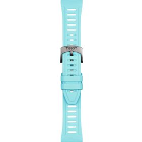 Tissot T852049329 21 mm XS Açık Mavi Silikon Kayış