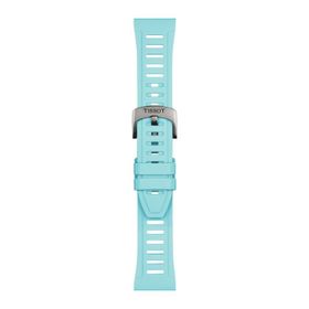 Tissot T852049329 21 mm XS Açık Mavi Silikon Kayış