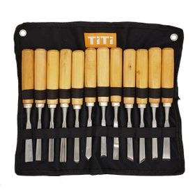 Titi 1180 12 Parça Ahşap Oyma Seti