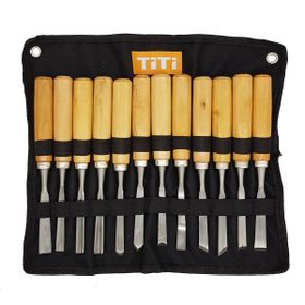 Titi 1180 12 Parça Ahşap Oyma Seti