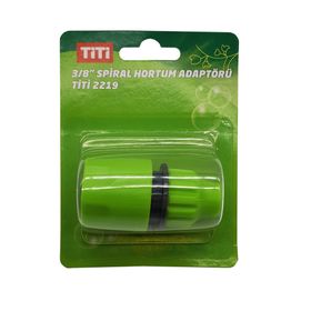 Titi 2219 3/8'' Spiral Hortum Adaptörü
