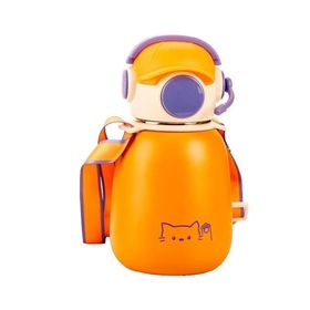 Titiz Gamer 500 ml Turuncu Beyaz Termos