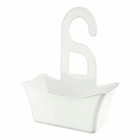 Titiz Hook Çok Amaçlı Beyaz Duş Banyo Sepeti