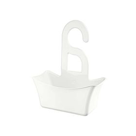 Titiz Hook Çok Amaçlı Beyaz Duş Banyo Sepeti