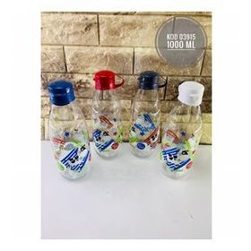 Titiz Moo Bottle Süt Su Şişesi 1 lt ve Şişe Temizleme Fırçası