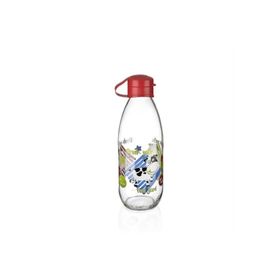 Titiz Moo Bottle Süt Su Şişesi 1 lt ve Şişe Temizleme Fırçası