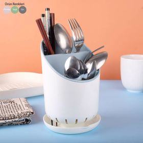 Titiz Plastik Tezgah Üstü Orka Kaşıklık Muka Home