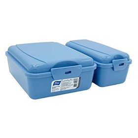 Titiz Takeaway AP-9082 Mavi Beslenme Kabı Seti