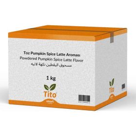 Tito 1 kg Toz Pumpkin Spice Latte Aroması