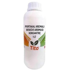 Tito 1 lt Portakal Kremalı Bisküvi Aroması