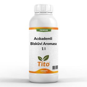 Tito 1 lt Premium Acıbademli Bisküvi Aroması