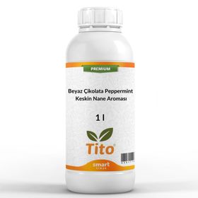 Tito 1 lt Premium Beyaz Çikolata Peppermint Keskin Nane Aroması
