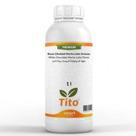 Tito 1 lt Premium Beyaz Çikolatalı Mocha Latte Aroması