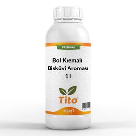 Tito 1 lt Premium Bol Kremalı Bisküvi Aroması
