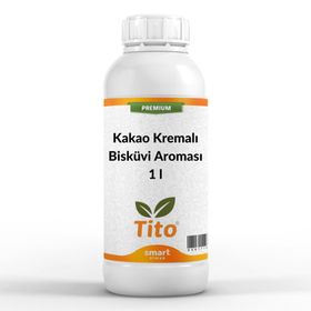Tito 1 lt Premium Kakao Kremalı Bisküvi Aroması
