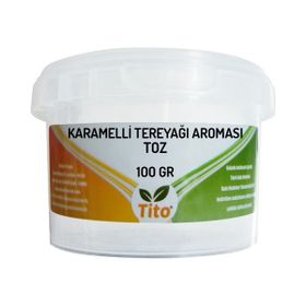 Tito 100 gr Toz Karamelli Tereyağı Aroması