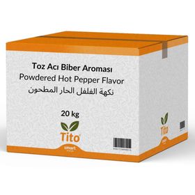 Tito 20 kg Toz Acı Biber Aroması