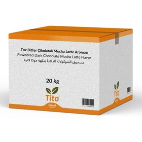 Tito 20 kg Toz Bitter Çikolatalı Mocha Latte Aroması