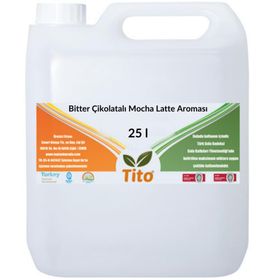Tito 25 lt Bitter Çikolatalı Mocha Latte Aroması