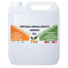 Tito 25 lt Portakal Kremalı Bisküvi Aroması
