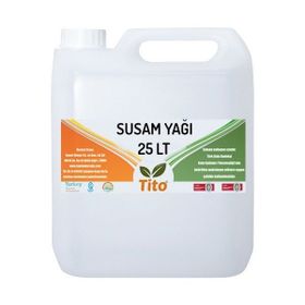 Tito 25 lt Susam Yağı Soğuk Sıkım