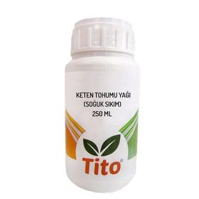 Tito 250 ml Keten Tohumu Yağı