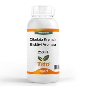 Tito 250 ml Premium Çikolata Kremalı Bisküvi Aroması