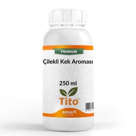 Tito 250 ml Premium Çilekli Kek Aroması