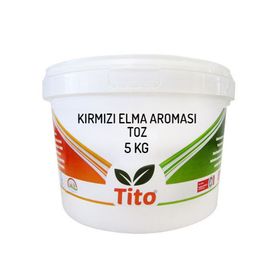 Tito 5 kg Toz Kırmızı Elma Aroması