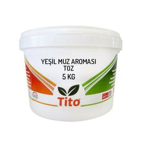 Tito 5 kg Toz Yeşil Muz Aroması