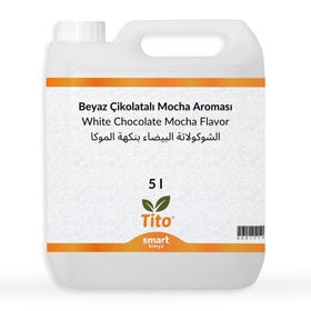 Tito 5 lt Beyaz Çikolatalı Mocha Aroması