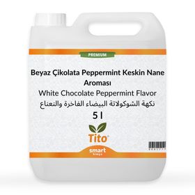 Tito 5 lt Premium Beyaz Çikolata Peppermint Keskin Nane Aroması
