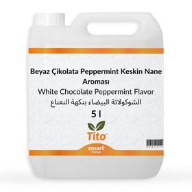 Tito 5 lt Premium Beyaz Çikolata Peppermint Keskin Nane Aroması