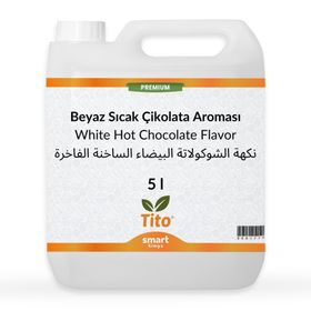 Tito 5 lt Premium Beyaz Sıcak Çikolata Aroması