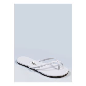 Tkees TK-3002 Beyaz Kadın Terlik