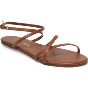 Tkees TK-8006Z Taba Kadın Sandalet