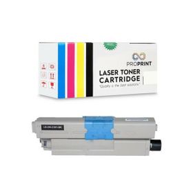 Tkprint Oki C332 46508736 MC363DNW 3500 Sayfa Siyah Muadil Toner
