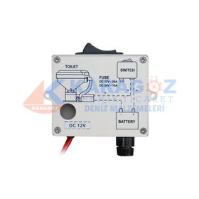 Tmc 24V Marin Tuvalet Switchi
