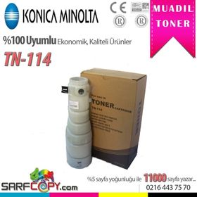 TN-114 Konica Minolta Muadil Fotokopi Toneri