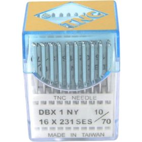 TNC DBX1 SES 10/70 100 Adet Düz Makine İnce Dip Dikiş İğnesi