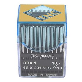 TNC DBX1 SES 18/110 100 Adet Düz Makine İnce Dip Dikiş İğnesi