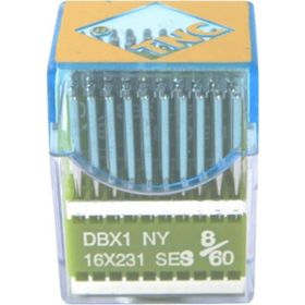 TNC DBX1 SES 8/60 100 Adet Düz Makine İnce Dip Dikiş İğnesi